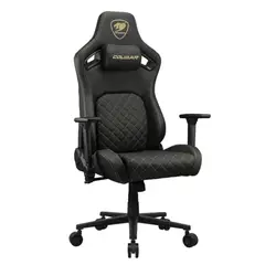 COUGAR - Silla Profesional Defensor Gold F Apoyabrazos plegable 4D Tela