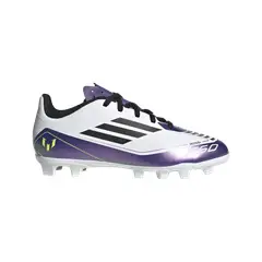 ADIDAS - F50 Club Fxg J Mess Guayos blanco de Niño para futbol