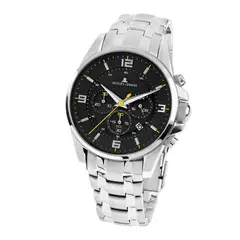 JACQUES LEMANS - Reloj hombre negro JL con 5 Complementos Premium