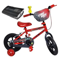 GW - Bicicleta Niño Rin 12 Con Accesorios