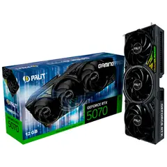 NVIDIA - Tarjeta De Vídeo PALIT GeForce RTX 5070 GamingPro GDDR7 12GB