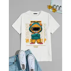 ESTILO - Camiseta Hombre Manga Corta Estilo.