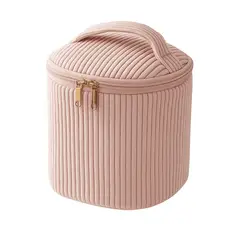 GEF - Cosmetiquera Bolso Organizador De Cosmeticos Grande Suave