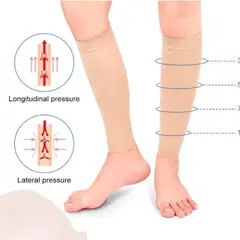 GENERICO - Medias De Compresión Para Pantorrilla Talla XL