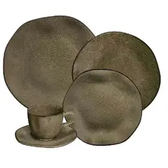 OXFORD - VAJILLA CERAMICA 20 PZAS 4PTOS NOMADE