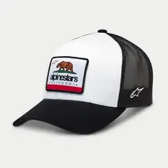 ALPINESTARS - GORRA CALI 2.0 BLANCA NEGRA