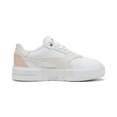 PUMA - Cali Court Luxe Wns Tenis blanco de mujer lifestyle