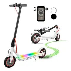 CENTURFIT - Scooter Eléctrico Plegable E-Be Lx30 32Km Led Color Blanco