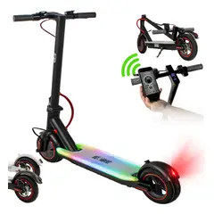 CENTURFIT - Scooter Electrico Plegable E-Be Lx30 32Km Led Color Negro