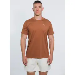 NO RULES - CAMISETA DEPORTIVA TELA FRIA CAFÉ