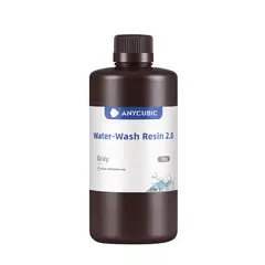 GENERICO - Resina Para Impresora 3D Anycubic Water Wash 20 1Kg Gris