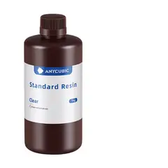 GENERICO - Resina Para Impresora 3D Standard Anycubic 1Kg Transparente