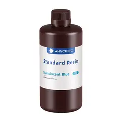 GENERICO - Resina Para Impresora 3D Standard Anycubic 1Kg Azul Translúcido
