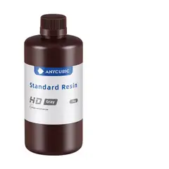 GENERICO - Resina Standard Anycubic 1Kg Hd Impresion 3D Gris