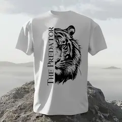 COVERLET - Camiseta Hombre Cuello Redondo Minuscula.