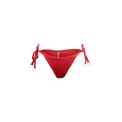 FIORY - Panty Mini De Anudar Baño Mujer Rojo SW276