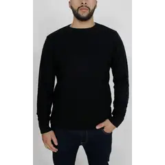 L Y H - Saco Para Hombre Negro Marca L&H