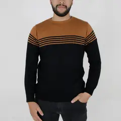 L Y H - Saco Para Hombre Khaki Oscuro Marca L&H