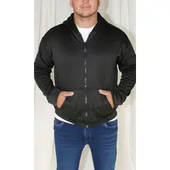 L Y H - Buzo Para Hombre Negro Marca L&H