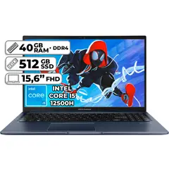 ASUS - PORTÁTIL X1502ZA-EJ2443 INTEL CORE I5-12500H 40GB RAM 512GB SSD 156 FHD
