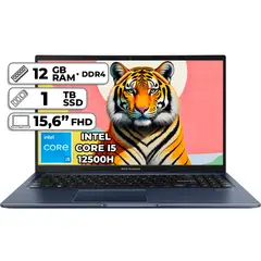 ASUS - PORTÁTIL INTEL CORE I5-12500H 12GB RAM 1TB SSD 156 FHD