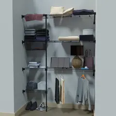 REJIPLAS - Junior closet negro