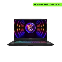 MSI - Portátil Gamer Katana AMD RYZEN 7 8845HS 64/1 TB SSD RTX 4060 8GB 15.6" 144Hz FHD Win 11 home.