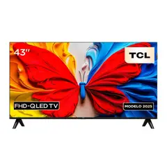 TCL - TV 43" Pulgadas 109 cm 43S5K FHD QLED Smart TV Google
