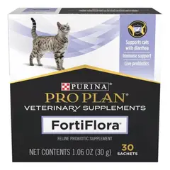 PRO PLAN - Fortiflora Suplemento Probiótico Gatos- 1 sobre