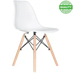 ONE PIXEL - Silla Eames Auxiliar Para Sala Comedor Blanca