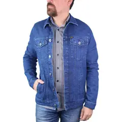 LEC LEE - Chaqueta Demin Clásica Renovada Para Hombre Lec Lee- índigo Oscuro índigo OscuroL