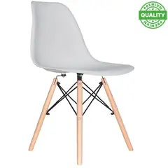 ONE PIXEL - Silla Eames Auxiliar Para Sala Comedor Gris
