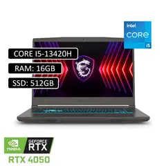 MSI - PORTATIL THIN 15 INTEL CORE I5 13420H RAM 16GB SSD 512GB RTX 4050 6GB