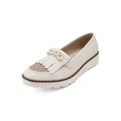 SEVENTEEN - ZAPATO BEIGE CON HERRAJE COMBINADO LAIA