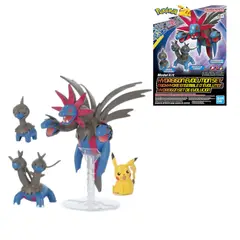 BANDAI - Set Model Kit Pokémon Hydreigon 4 en 1 con Pikachu