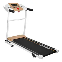 CENTURFIT - Caminadora Eléctrica PlegableColor Blanco Casa Gym