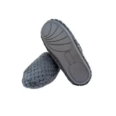 GENERICO - Pantufla Destalonada Gris - Diseño Práctico y Antideslizante