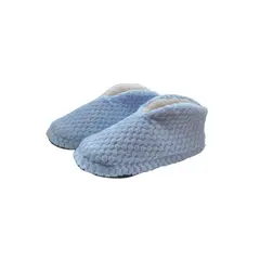 GENERICO - Babucha Tipo Botín Azul Claro - Diseño Elegante y Antideslizante
