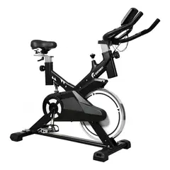 CENTURFIT - Bicicleta Spinning Gym Fija Profesional ColorNegro