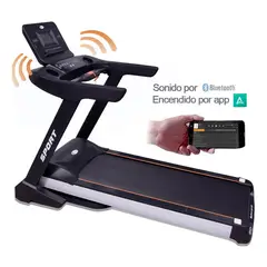 CENTURFIT - Caminadora Electrica Gimnasio Profesional Color Negro