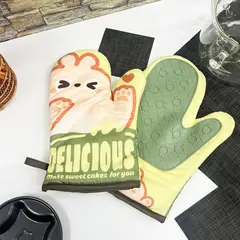 GENERICO - Guantes Para Hornear De Silicona Cocina 21H0131CO