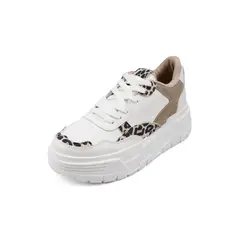 SEVENTEEN - TENIS BLANCOS CON APLIQUES EN ANIMAL PRINT ANNIE