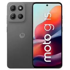 MOTOROLA - Celular G15 4GB + 8 GB RAM Boost 128GB Gris