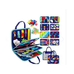 GENERICO - Tablero De Actividades Montessori Para Niños y Niñas