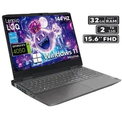 LENOVO - Portátil Gamer LOQ 15IRH8 Intel Core i5-13420H 32GB RAM 2TB SSD RTX 4050 WIN 11 HOME 15.6”FHD