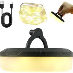 GENERAL - Lámpara de camping solar ¡Resistente al agua