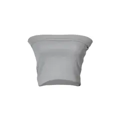 FIORY - Top Strapless Mujer Plata 3312