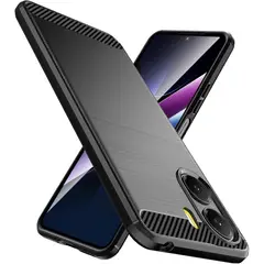 GENERICO - Funda Tipo Carbono Fiber Para Xiaomi Poco X7 Pro