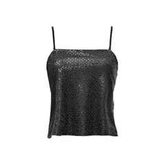 FIORY - Top Mujer Negro 3373