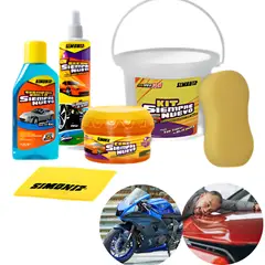 SIMONIZ - Kit Siempre Nuevo 6 Productos Carros y Motos